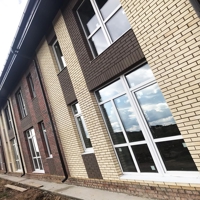 Кирпич лицевой Керма 0.7НФ Пшеничное лето рустик