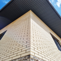 Кирпич лицевой Керма 0.7НФ Пшеничное лето рустик