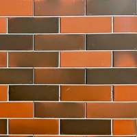 Кирпич лицевой Арский 1НФ флеш Россо гладкий 