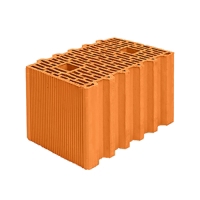 Керамический крупноформатный блок Porotherm 38